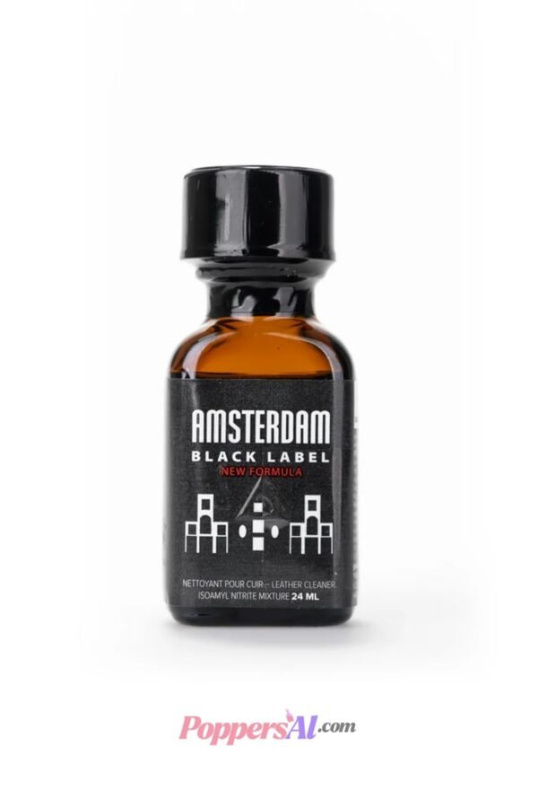 Poppers Amsterdam Black Label 24ML satın al