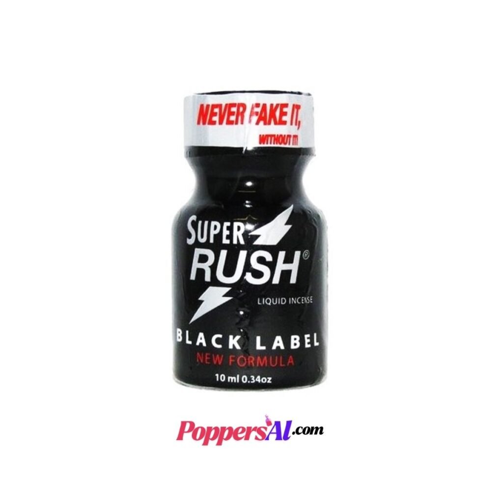 Poppers Super Rush Black Label 10 mL